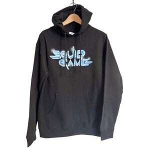 Squid Game Hoodie Size Medium Piggy Bank  Black Pacsun NWT $75 Market Netflix
